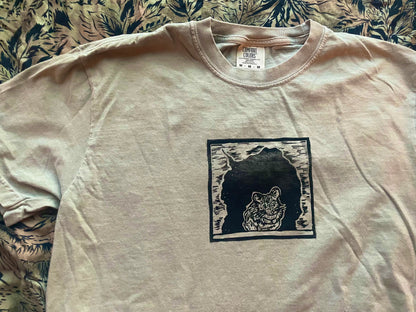 Peanut- Quiet Mouse Handprinted T-Shirt