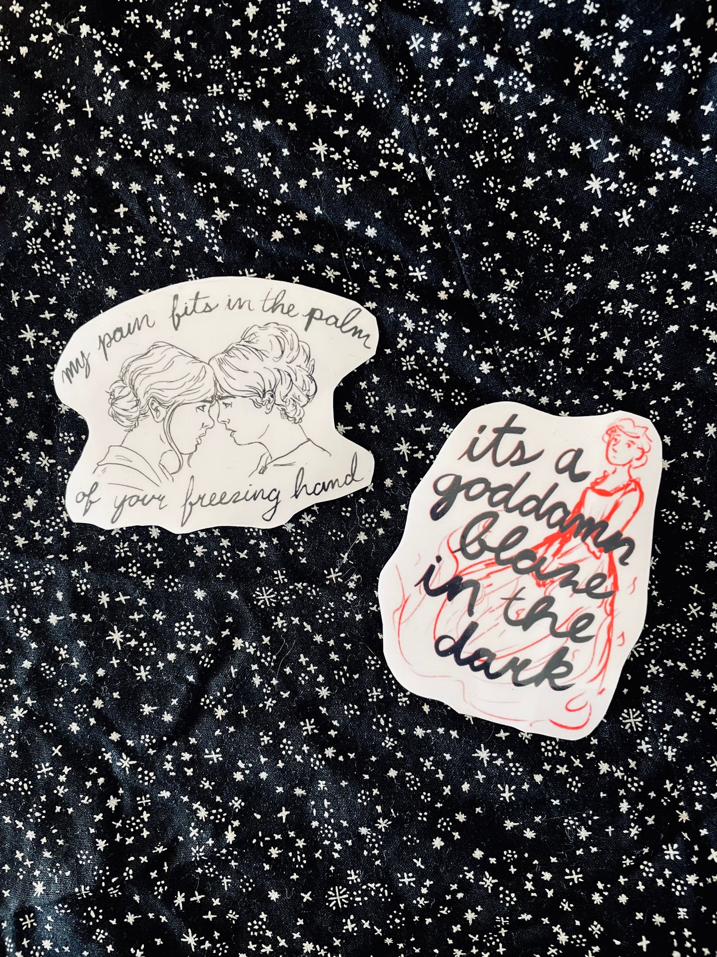 Taylor Swift, Dickinson, Portrait of a Lady on Fire Stickers