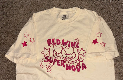 MISPRINT (?) Red Wine Supernova T-Shirt- Medium