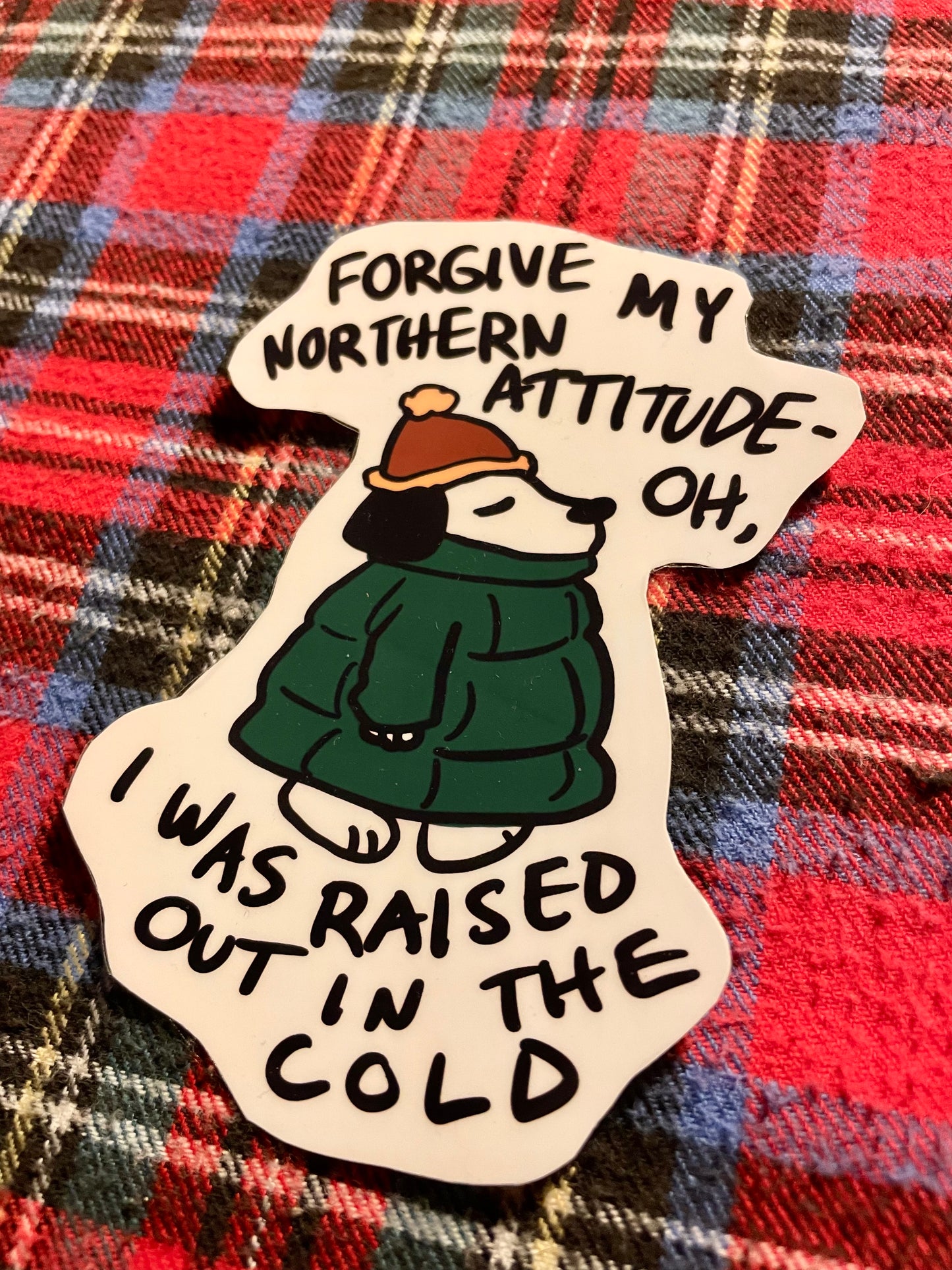 Noah Kahan Northern Attitude Sticker (Buy 3 Get 1 Free)