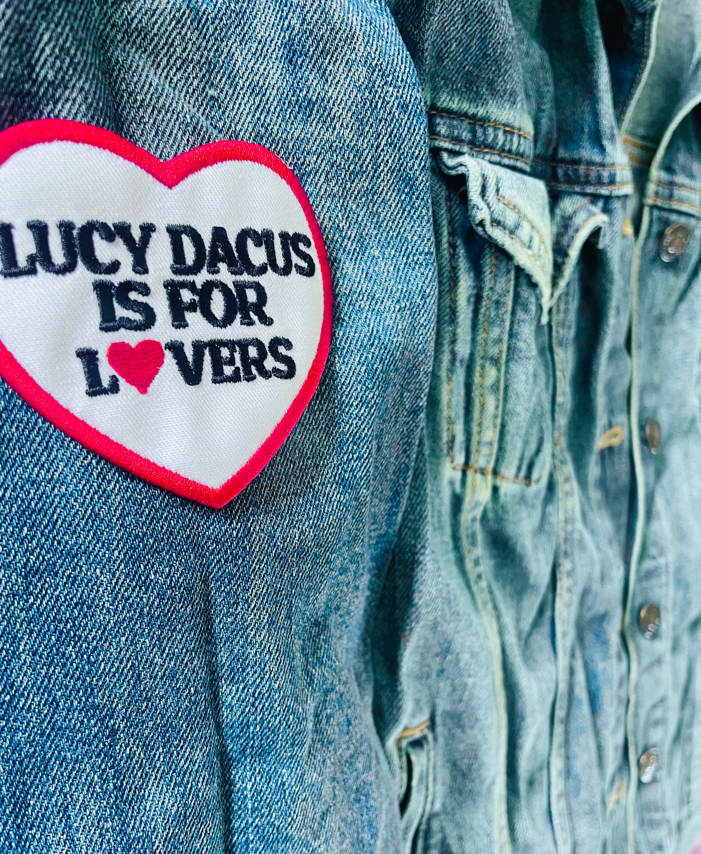 Lucy Dacus Is For Lovers- Embroidered Patch