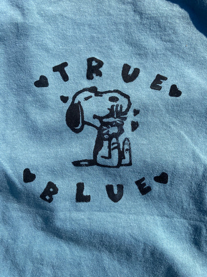 True Blue Cotton T-Shirt