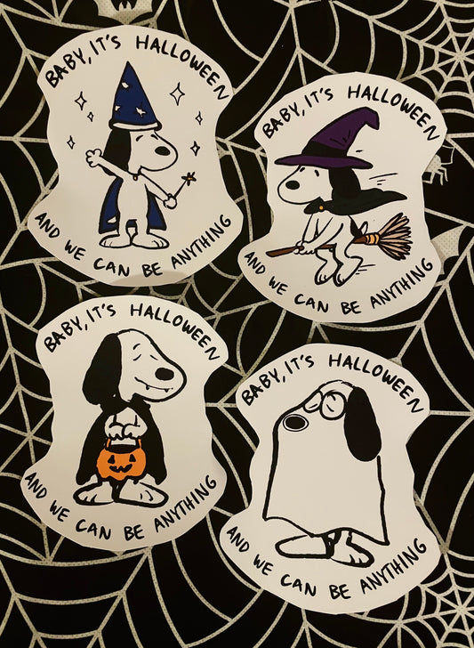 Halloween Phoebe Bridgers Stickers- Single or Multipack