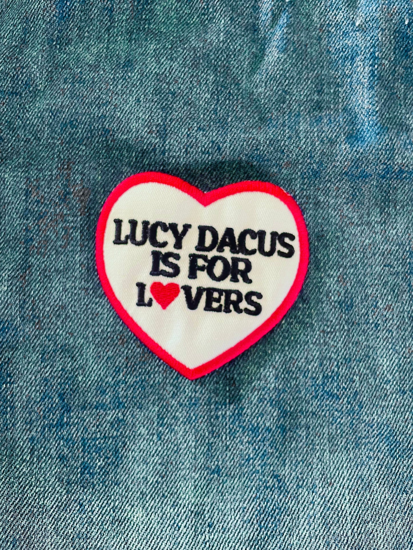 Lucy Dacus Is For Lovers- Embroidered Patch