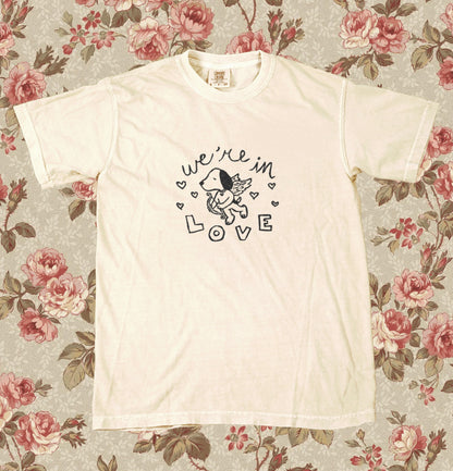 We’re In Love- Boygenius Handprinted T-Shirt