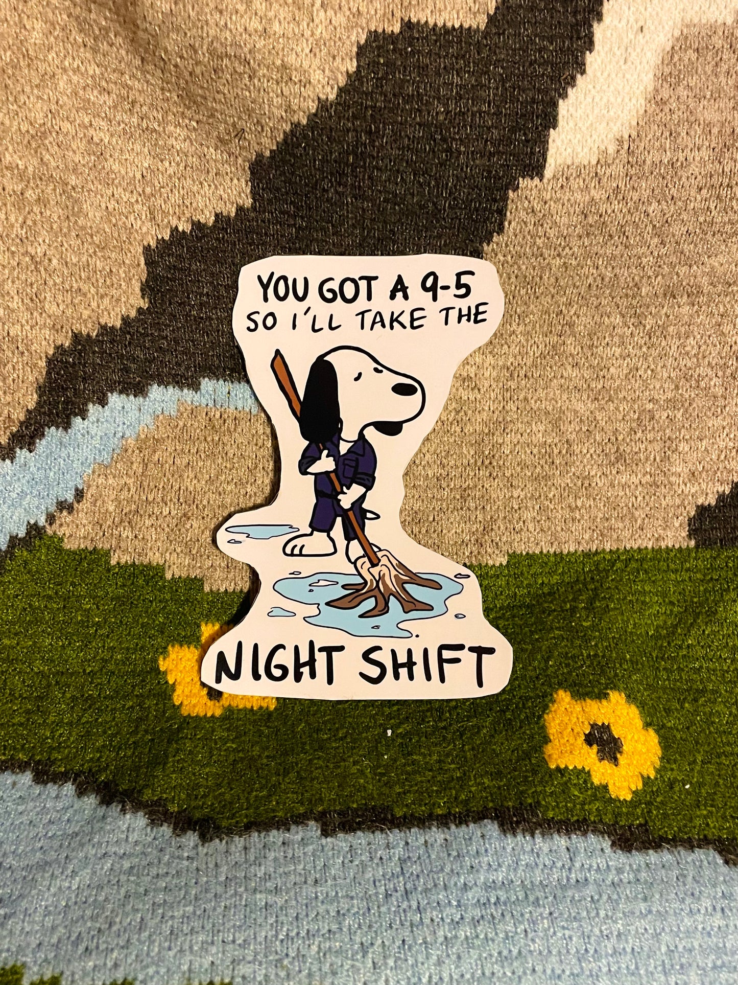 Lucy Dacus Stickers - Night Shift and Cartwheel