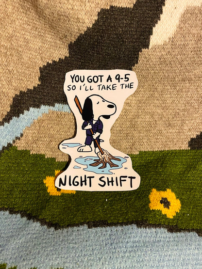 Lucy Dacus Stickers - Night Shift and Cartwheel