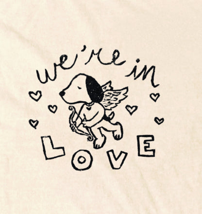 We’re In Love- Boygenius Handprinted T-Shirt