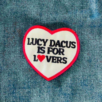 Lucy Dacus Is For Lovers- Embroidered Patch